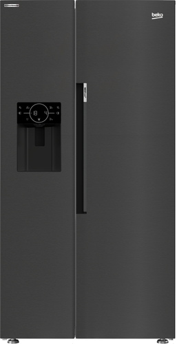 Beko ASP33B32VPZ Freestanding American Style Fridge Freeze with HarvestFresh™