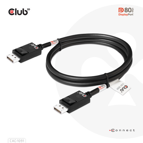 Club 3D - DisplayPort cable - DisplayPort to DisplayPort - 12 m – Foto 9 von 9