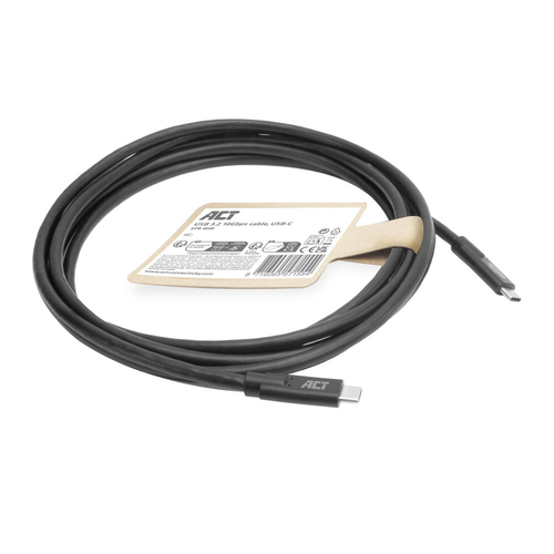 ACT Connectivity USB 3.0 10Gbps 60W USB Type-C kabel, 3 meter, afbeelding 2