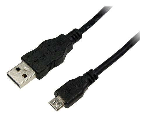 LogiLink CU0059 USB кабель USB 2.0 3 m USB A Micro-USB B 0,48 Gbit/s Черный