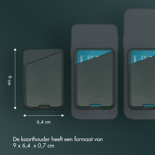 Accezz Leather Cardholder MagSafe - Kaarthouder met MagSafe, afbeelding 7