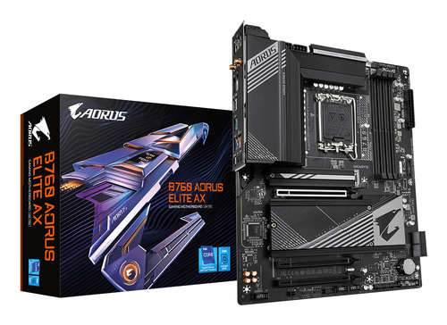 GIGABYTE B760 AORUS ELITE AX материнская плата Intel B760 LGA 1700 ATX