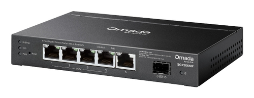 TP-Link SG2206MP netwerk-switch L2 Gigabit Ethernet (10/100/1000) Power over Ethernet (PoE), afbeelding 3
