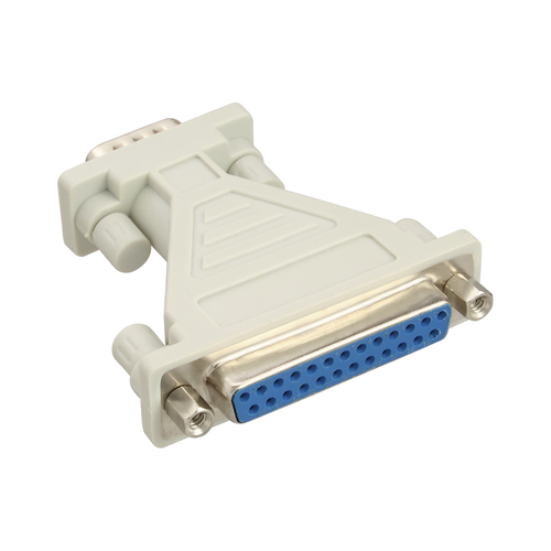 Product image: InLine Serial AT-Adapter 25 Pin female / 9 Pin Sub-D male