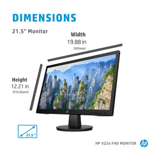 HP V22e computer monitor – image 7