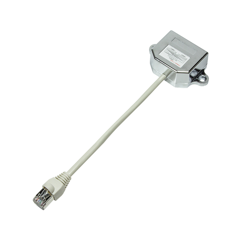 Adap Logilink Modular T-Adapter 1:1 port doppler shielded, 2x RJ45, network splitter