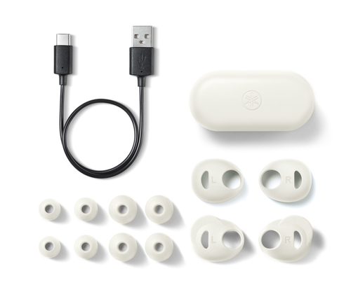 Yamaha TW-E3AWH headphones/headset True Wireless Stereo (TWS) In-ear Calls/Music Bluetooth White – image 4