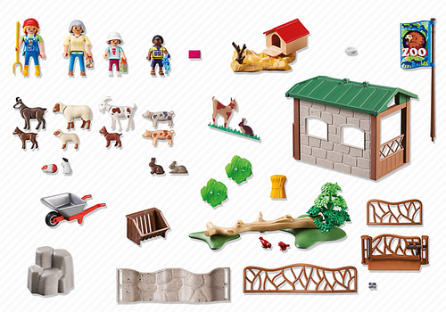 playmobil petting zoo