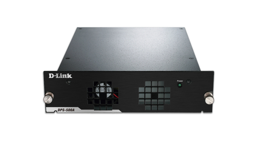 D-Link DPS-500A Modular Redundante Stromversorgung - Montierbar an Desktop/Rack - 75% Effizienz