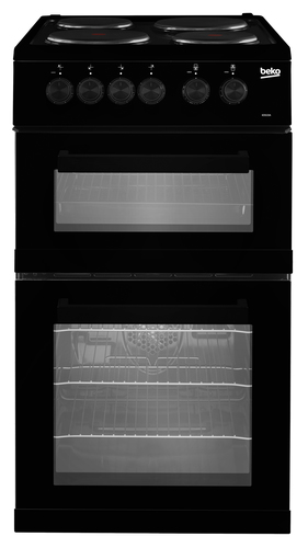 Beko KD533AK 50cm Twin Cavity Electric Cooker