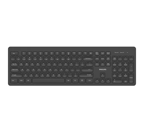 Philips 3000 series SPK6308B/93 keyboard Universal RF Wireless QWERTY Black