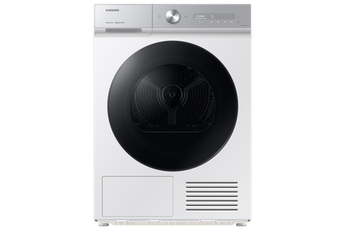 Samsung DV90BB9545GH сушилка для белья Отдельно стоящий Фронтальная загрузка 9 kg Серебристый, Белый