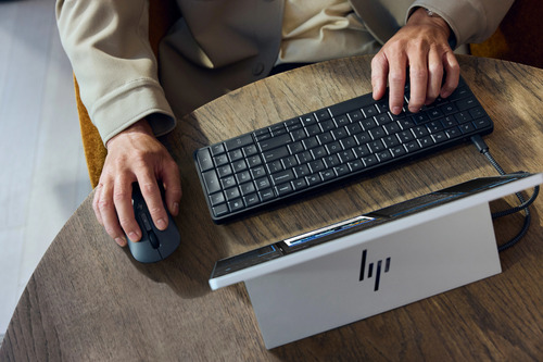 HP EliteBoard G2a Next Gen AI PC Copilot+ PC AMD Ryzen AI 5 PRO PRO 435 16 GB DDR5-SDRAM 512 GB SSD Windows 11 Pro Zwart