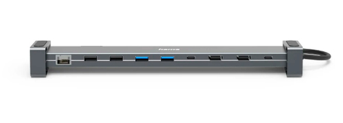Hama Connect2Office Basic Проводная USB 3.2 Gen 1 (3.1 Gen 1) Type-C Антрацит, Серый