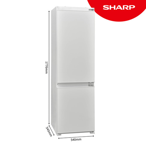 Sharp SJ-BE250M1XS-EN fridge-freezer Freestanding – image 2