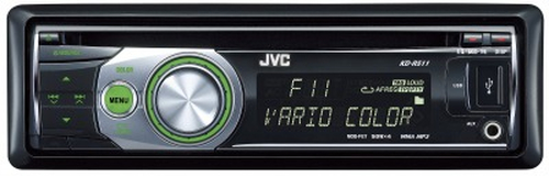 JVC KD-R511 car media receiver Black