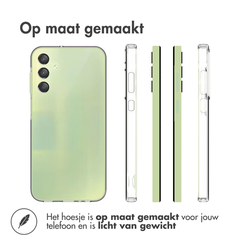 Accezz Clear Backcover Samsung Galaxy A15 (5G/4G) - Transparant, afbeelding 4
