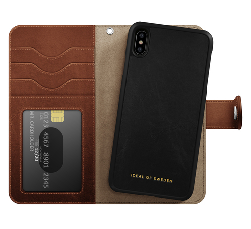iDeal of Sweden Magnet Wallet+ iPhone Xs Max Brown – image 4