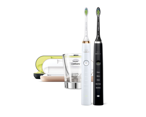 Philips Sonicare DiamondClean 5 modes 2 brush heads Sonic electric toothbrush