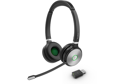 Yealink WH62 Portable Гарнитура Беспроводной Оголовье Calls/Music Черный, Серый