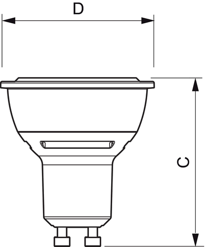 Philips Philips CorePro LED GU10 3,5-35W 36gr 2700K LED3374, afbeelding 2