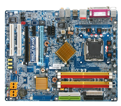 GIGABYTE GA-8N-SLI LGA 775 (Socket T) ATX