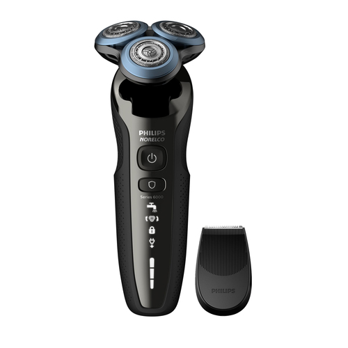 Philips S6880/81 men's shaver Rotation shaver Trimmer Black, Blue – image 2