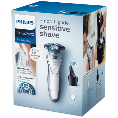 Philips SHAVER Series 7000 S7730/26 men's shaver Rotation shaver Trimmer Grey, Silver, White – image 2