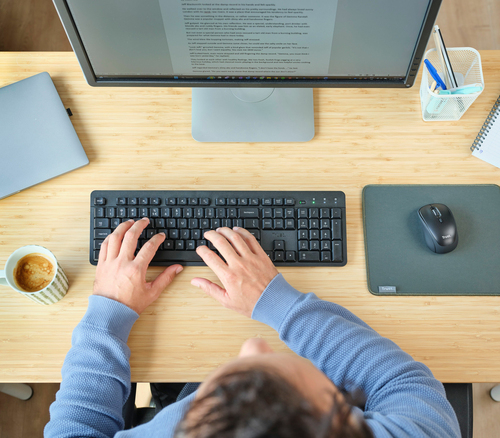 Trust ODY II WIRELESS KEYBOARD & MOUSE BE Toetsenbord Zwart, afbeelding 9