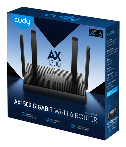 Cudy AX1500 Gigabit Wi-Fi 6 Router, afbeelding 5