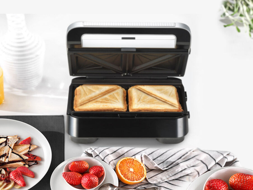 Braun SnackMaker 5 SM5005 sandwichera 800 W Plata