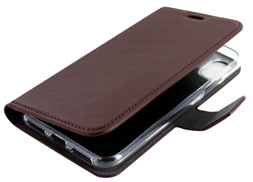 Mobiparts Classic Wallet Case Apple iPhone X, iPhone XS Brown – image 5