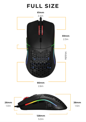 Glorious Model O gaming muis, afbeelding 8