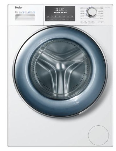 Haier HW80-B14876 стиральная машина Фронтальная загрузка 8 kg 1330 RPM Белый