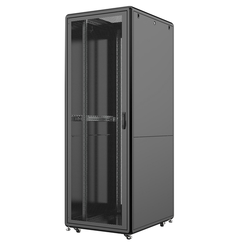 Lanview RSL46U81BL-FP rack cabinet 46U Freestanding rack Black