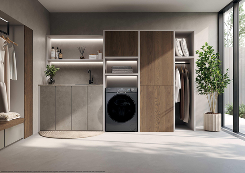 Haier HWD80-BP14387GTU1 washer dryer Freestanding Front-load Anthracite – image 8