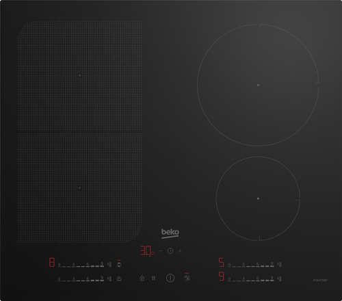 Beko Pro HII64760UFT 59 cm Electric Induction Hob - Black - image 1
