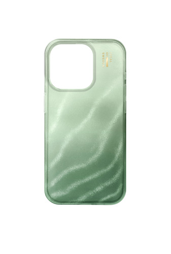 iDeal of Sweden Clear Case iPhone 15 Pro Sage Green – image 1