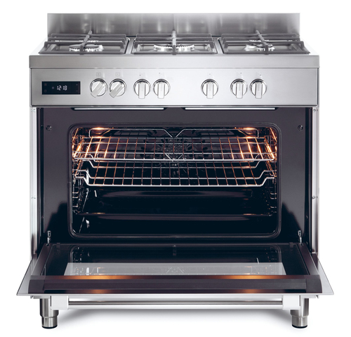 Haier HGM95TC1X Range cooker Gas Stainless steel – image 2