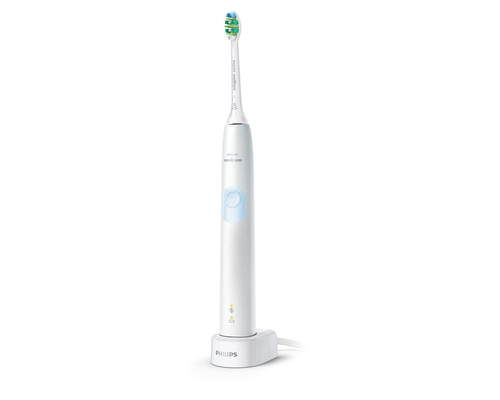 Philips 4300 series HX6803/63 electric toothbrush Adult Sonic toothbrush Mint colour, White