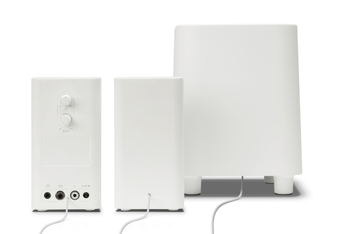 HP 2.1 White S7000 Speaker System – image 3