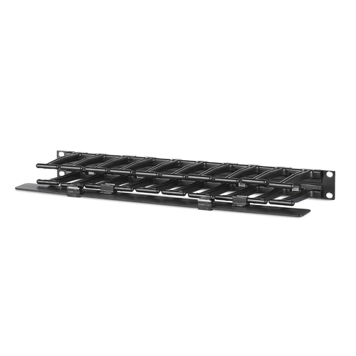 APC Horizontal Cable Manager Single-Sided Cover Kabeladministrationspakke for rack Sort – billede 2