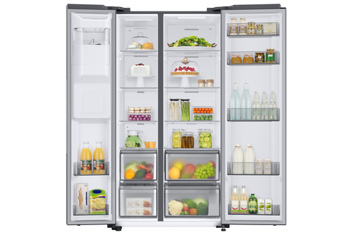 Samsung RS68CG882ES9 side-by-side refrigerator Freestanding – image 7