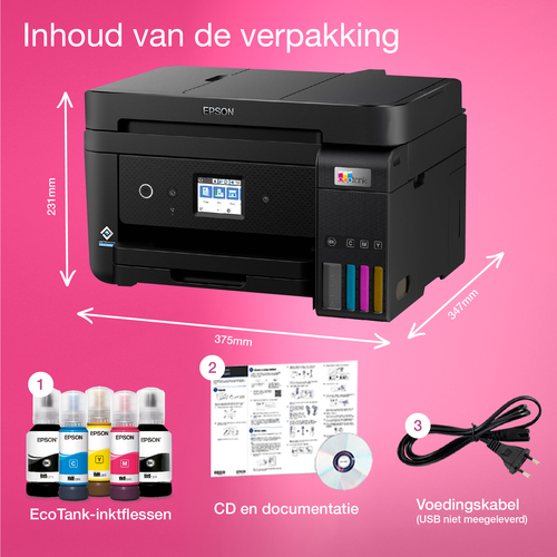 Epson EcoTank ET-4850 - Multifunctionele printer, afbeelding 2