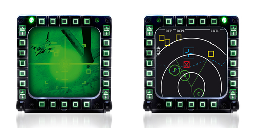 ThrustMaster MFD Cougar Pack Instrumentpanel til flysimulator – billede 5
