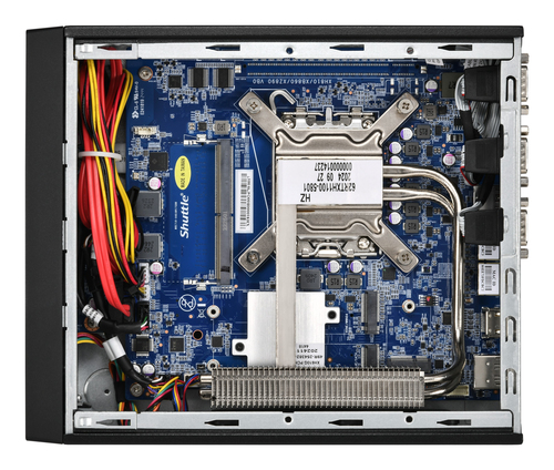 Shuttle XPC slim Barebone XH810 - S1851, Intel H810, 1xDP, 2xHDMI, 3x COM (RS232) , 2x Intel LAN,2x2, afbeelding 5