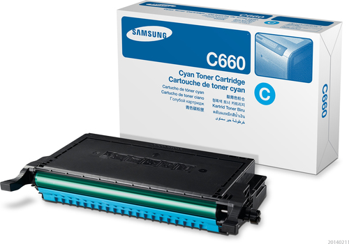 HP Samsung CLP-C660A Cyan Toner Cartridge – image 2