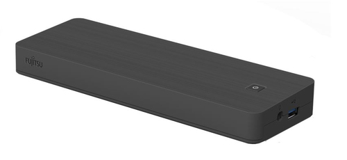 Fujitsu L100 USB Type-C Port Replicator 2 Проводная USB 3.2 Gen 1 (3.1 Gen 1) Type-C Черный