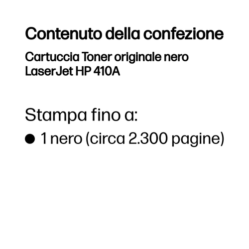 HP 410A – Toner nero originale