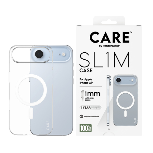 PanzerGlass CARE™ by PanzerGlass® SL1M Case Transparent w. MagSafe iPhone Air – image 2